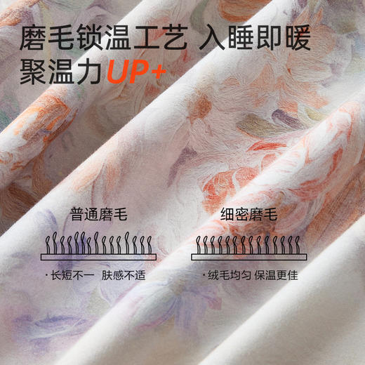 暖姜绒抗菌磨毛四件套(茹茵) 商品图3