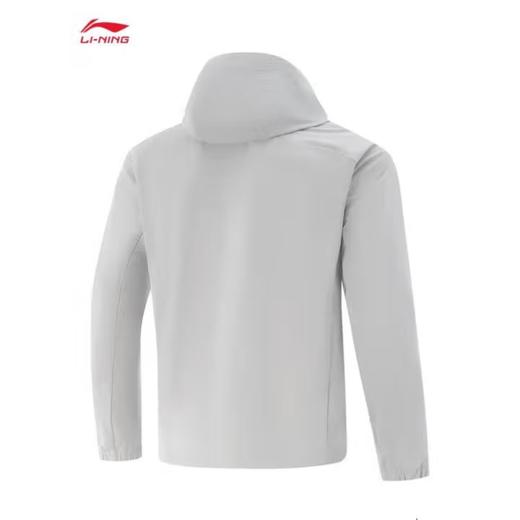 李宁男子2025春秋休闲连帽运动夹克外套AFDV675-9 商品图1