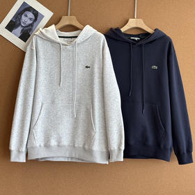 原单法鳄加绒连帽卫衣102106