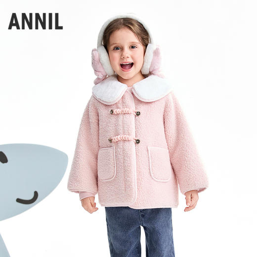 【实体店同款】女童针织外套冬季新款安奈儿童装XG545125 商品图0