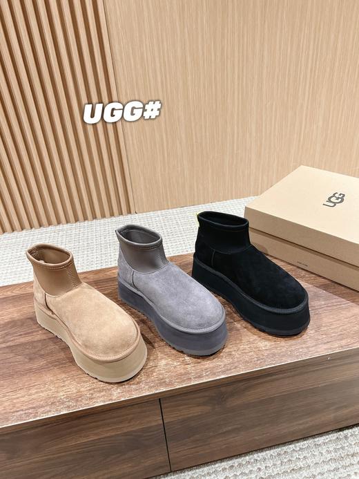 𝐔𝐆𝐆 油叽叽新款迪普靴，短款mini靴(XR) 商品图0