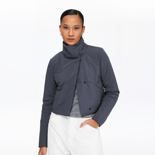 oneup3M新雪丽扣子立领短款棉服 商品图1