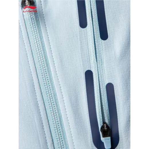 李宁男子2025春秋防泼水休闲连帽运动夹克外套AFDVA85-3 商品图4