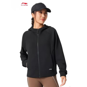 李宁女子2025秋季开衫运动上衣健身外套AWDV512-7