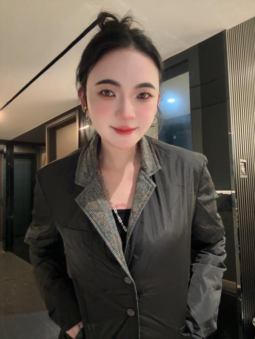 新中式双面穿加厚棉服西装（蕾姐实拍M参考波哥穿2XL） 商品图7