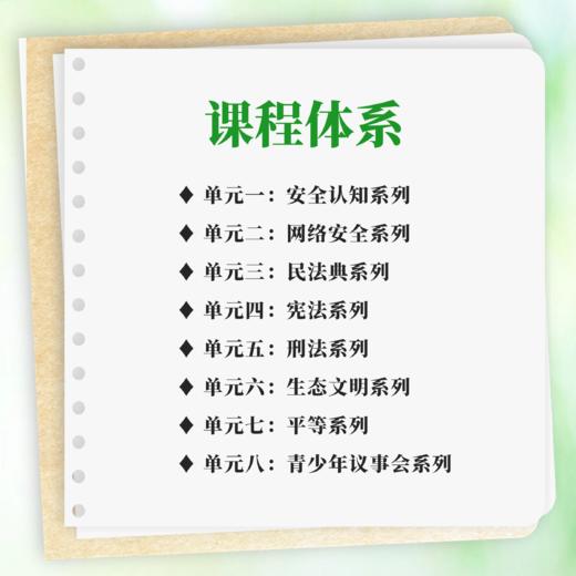 青少年安全法治教育体验式课程课件 商品图2