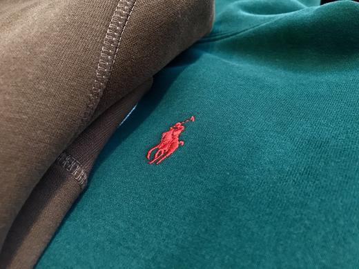 冬季加绒拉夫秋冬季男女款小马刺绣加绒连帽卫衣 ks 333351 商品图12