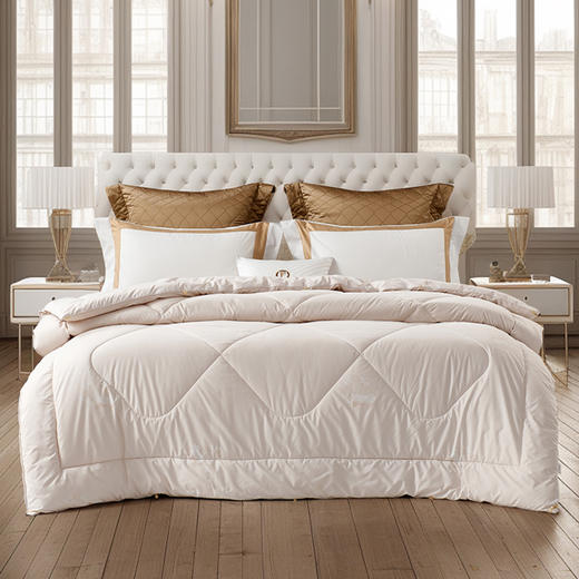 【6楼】富安娜冬栗新西兰羊毛冬厚被，牌牌价2180，新春活动价499元 商品图1