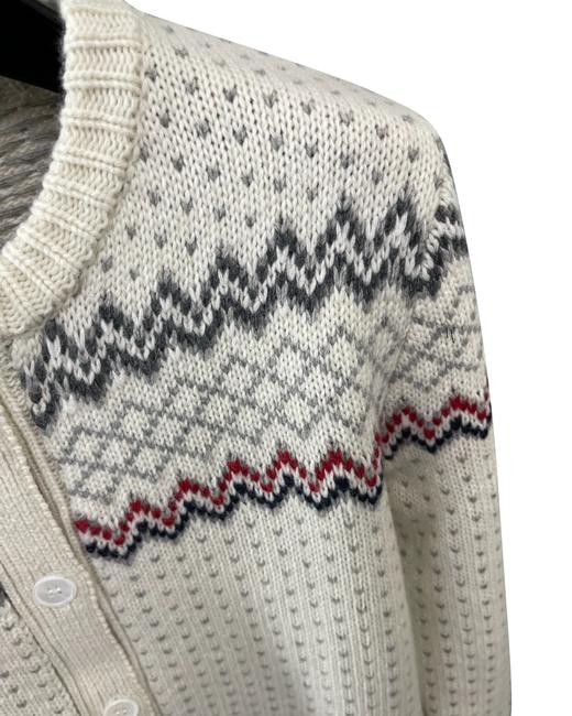 女款费尔岛粗针羊毛开衫毛衣022 商品图2