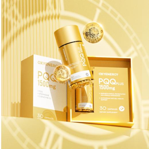 【时光肌】氧气能量PQQ小金瓶胶囊30粒/瓶端粒科技进口营养sl 商品图3