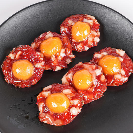 【超好吃❗️广式凤凰盏160g/包】肥美饱满，沙润细腻，蛋肉交织相融，一口上瘾！凤凰球腊味腊肠腊肉咸蛋黄肉饼煲仔饭商用自用 商品图3