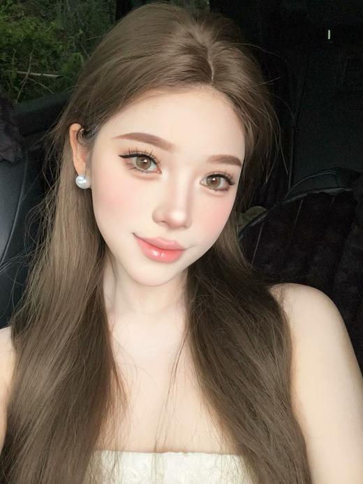 toastnomi日抛 远山黛 棕绿色 14.2mm 轻混血 有同款半年抛 商品图2