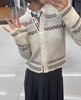 女款费尔岛粗针羊毛开衫毛衣022 商品缩略图3