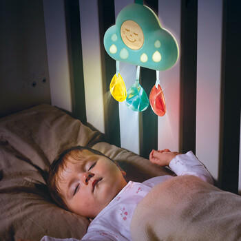 Hape宝宝安抚玩具云朵灯男孩玩具女孩生日礼物E0619 商品图5