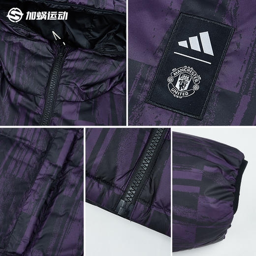 SFS阿迪达斯Adidas25/26曼联冬季羽绒服双面可穿保暖运动男JN2890 商品图3