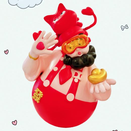 四喜财神-粤财神-桃夭夭80cm 商品图0