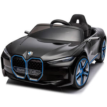 贝瑞佳（BeRica）宝马授权婴儿童电动车遥控四轮汽车宝宝小孩玩具可坐人男女礼物黑 商品图0