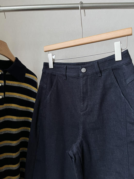 【原色牛仔】噢蜜ooomeooo时髦加绒气球裤 商品图4