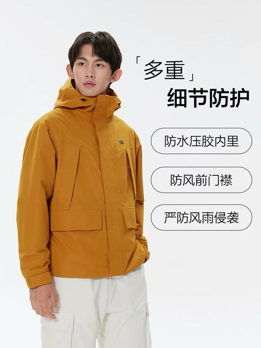 【10月22日 下午15:30 秒杀】小树 情侣款工装夹棉 硬壳冲锋衣夹克 最大穿到210斤没问题哈 商品图0