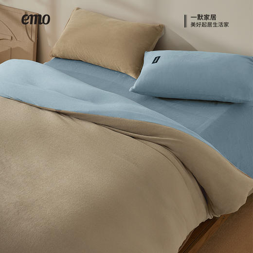 优选丨【一默】双拼牛奶绒四件套 商品图3