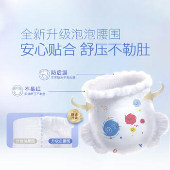 好奇（Huggies）金装拉拉裤XXL74(15kg以上)尿不湿【速干不易红】 商品图0