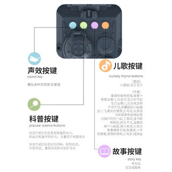 贝比童话 大号坦克玩具汽车儿童男孩宝宝早教故事音乐对战文具生日礼物 商品图6