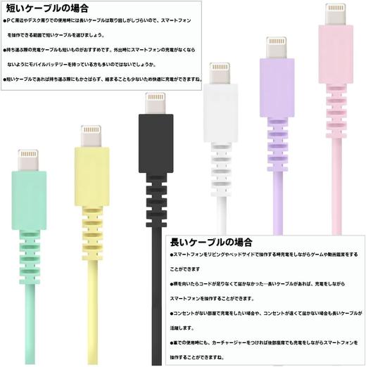 日本 FSC 苹果MFI认证  2.4A  USB转lighting数据线 FS-MFIAL150 （ 1.5米 ） 商品图2