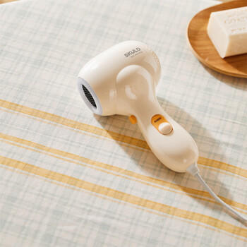 SKULD 时蔻儿童吹风机低辐射负离子宝宝吹屁屁亲肤带童锁LED灯环D1 商品图3