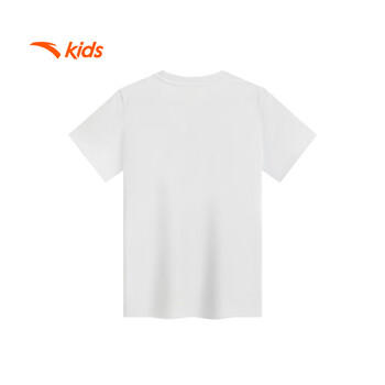安踏儿童T恤男童短袖纯棉T恤夏运动T女童跑步短袖T恤衫A52527126 商品图6