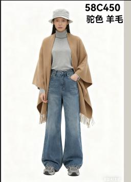 58C450时尚款双面尼披肩 商品图6