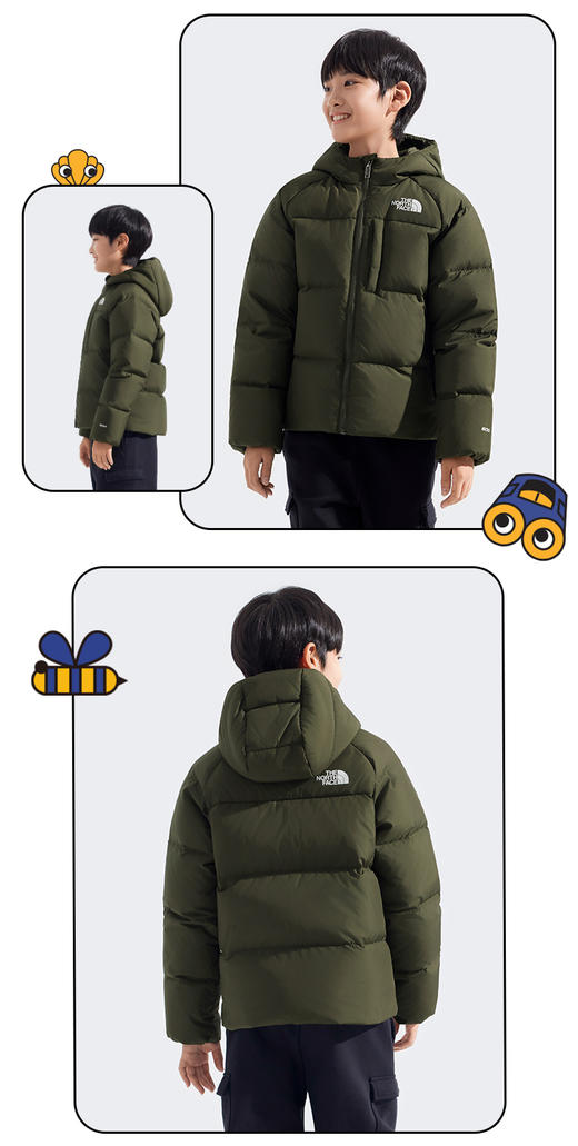 北面  25年秋冬  羽绒服  88TX 商品图7