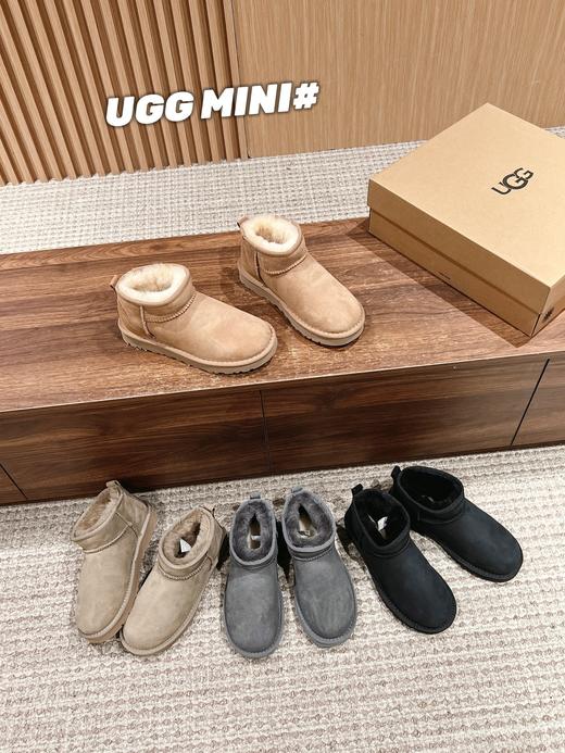 𝐔𝐆𝐆 𝐌𝐢𝐧𝐢 薄底毛毛雪地靴(XR) 商品图0