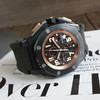 【95新】Audemars Piguet26378IO.OO.A001KE.01自动机械机芯 日期显示、计时 爱彼皇家橡树离岸型系列48MM（男款）陶瓷/钛金属；18K玫瑰金按钮151025TJ06 商品缩略图4