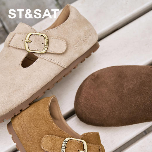 【童鞋】星期六经典百搭校园舒适男女童勃肯SSD3191U3K 商品图3