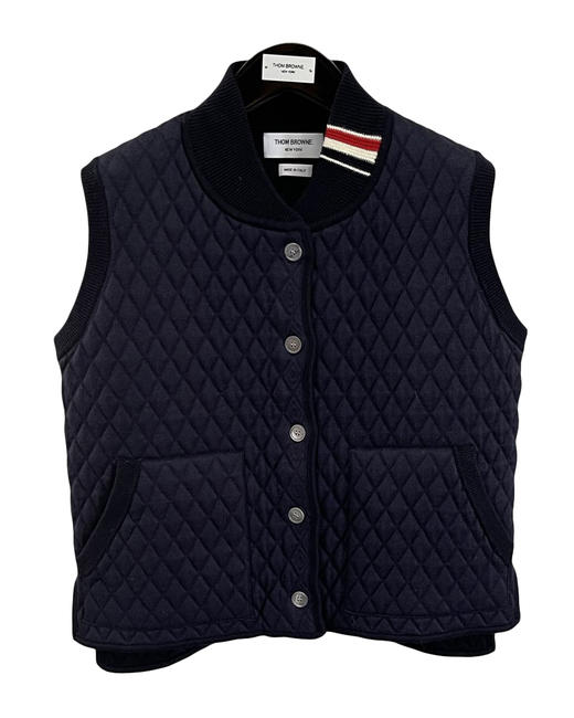 女款羊毛菱形格马甲022 商品图0