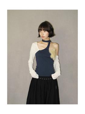 Kaiy Xiao 爱斯基摩人系列 游牧女爵不规则星星上衣