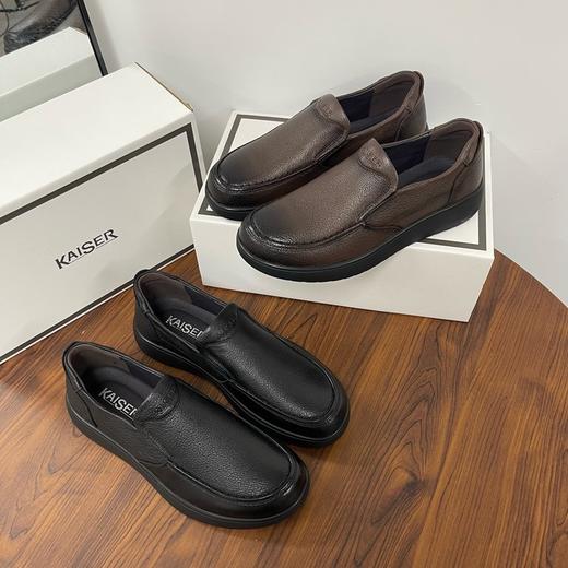 凯撒羊皮男鞋 采用头层羊皮 脚感舒适 经典永不过时 商品图1