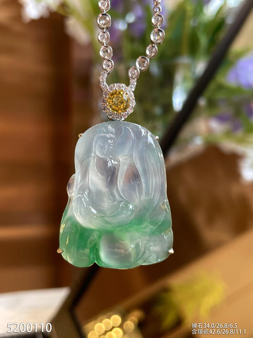 5200110，观音吊坠。具体价格微信咨询 商品图3