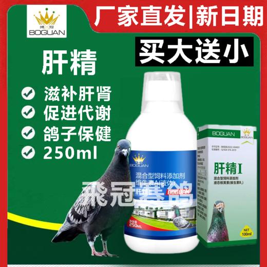 【肝精2】送【肝精1】赛鸽用氨基酸及维生素口服液（搏冠） 商品图0