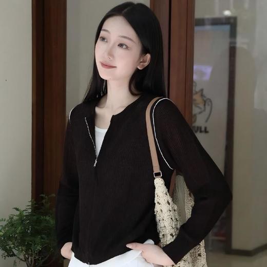 SUSX设计师款双拉链羊毛开衫（下单3-7天发货） 商品图2