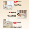 丸丫床围栏多功能便携免安装床中床防摔宝宝挡板护栏白金1.85米一面 商品缩略图2