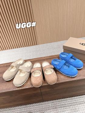 𝐔𝐆𝐆 油叽叽秋冬新款羊毛玛丽珍娃娃鞋(XR)