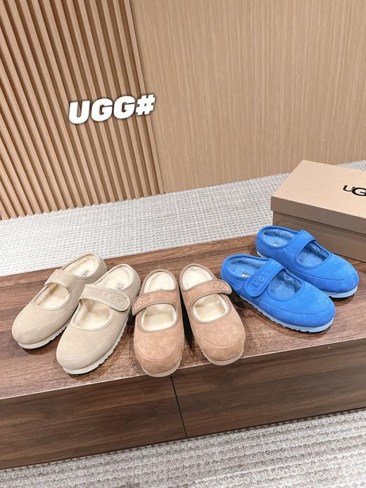 𝐔𝐆𝐆 油叽叽秋冬新款羊毛玛丽珍娃娃鞋(XR) 商品图0