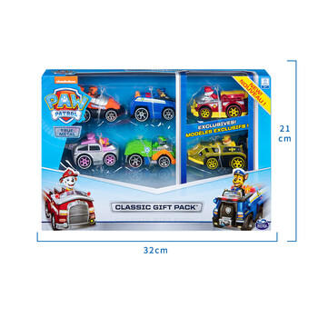 汪汪队立大功（PAW PATROL）全套正版玩具狗狗巡逻队男女孩玩具生日礼物合金车系列套装 商品图5