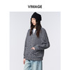 VIMAGE纬漫纪针织圆领宽松时尚慵懒外套V2403113 商品缩略图4