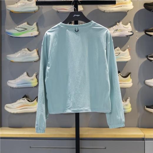 李宁女子2025秋季速干防晒运动上衣健身卫衣ATLV282-2 商品图2