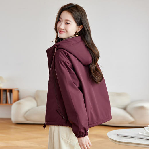 &M8661XY2025年冬季新款派克服棉服棉衣棉衣/棉服2025年冬季通勤风字母中 商品图4