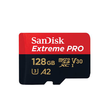 闪迪（SanDisk）128GB TF（MicroSD）内存卡A2 4K V30 U3 C10 至尊超极速移动存储卡 读速200MB/s 写速90MB/s 商品图5