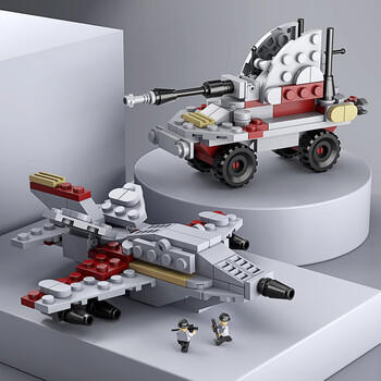 星涯优品儿童积木玩具兼容乐高积木拼装拼插军事模型男孩6-8-10岁生日礼物 商品图8