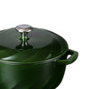 GREE格力 大松铸铁珐琅锅 3.8L 活色生香 厚实铸铁 GTF24-T01b 黛绿 商品缩略图2